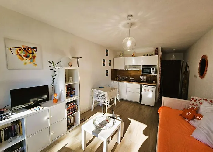 Cosy, Wifi, Climatiseur, A Pied דירה Saint-Elme